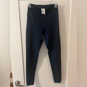 Girlfriend Collective Navy Leggings